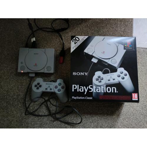 Playstation classic mini console