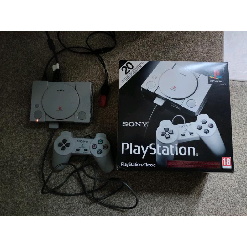 Playstation classic mini console