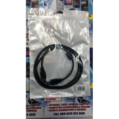 USB to USB Cable Type A Male to Male Extension Cable For Data Transfer/Harddrives/Printers/Cameras