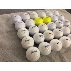 Golf balls x 30