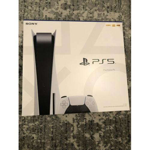 playstation 5 bluray console new unopened