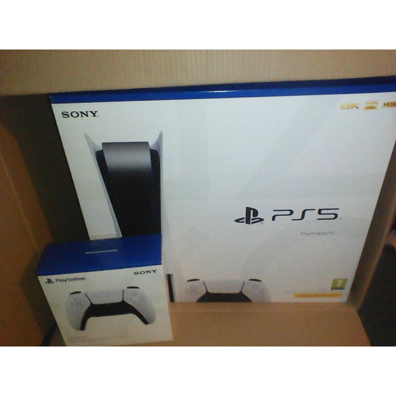 playstation 5 bluray console new unopened