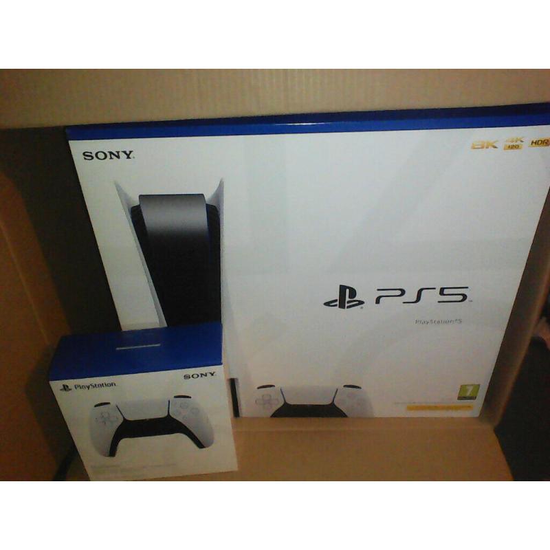 playstation 5 bluray console new unopened