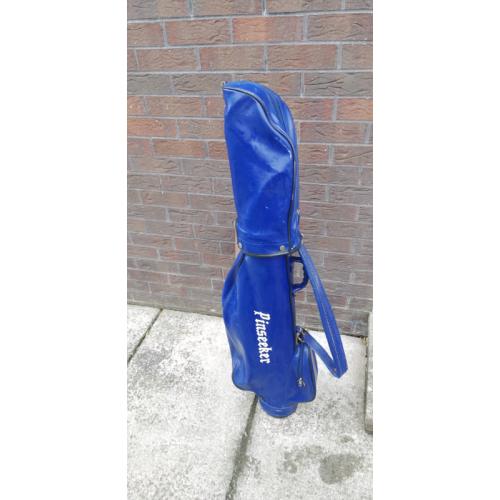 Golf clubs and bag