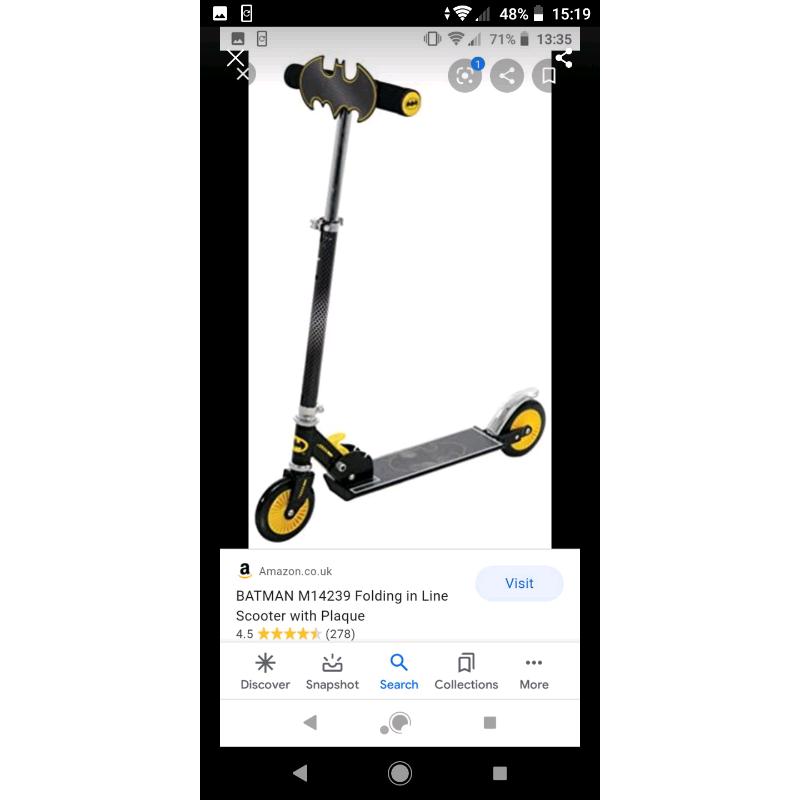 Batman scooter