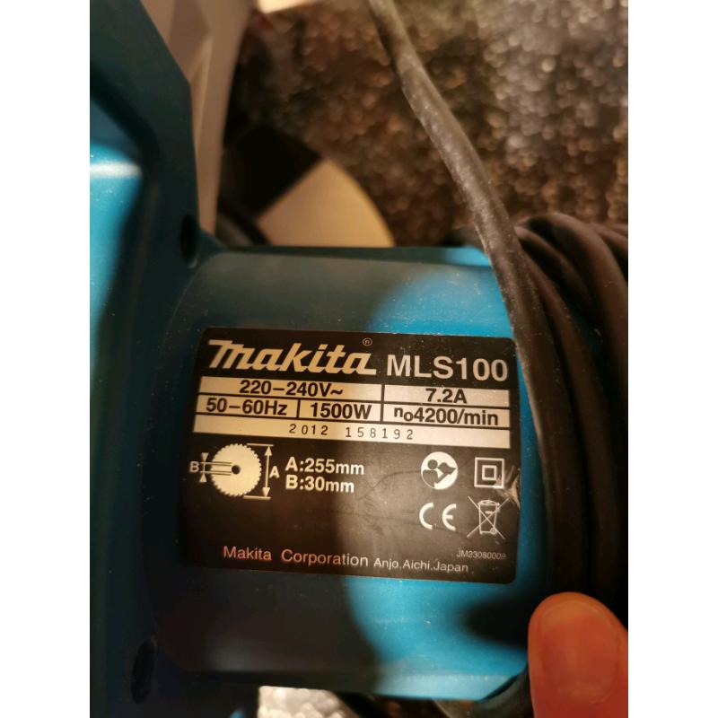 Makita mitre saw 240v