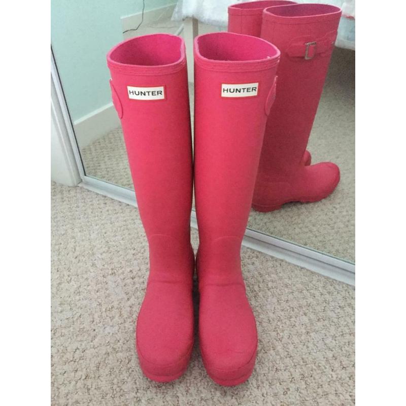 Hunter wellies