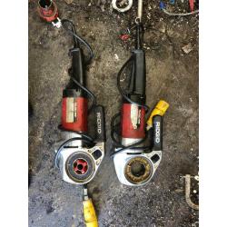 Ridgid 600 110v pipe threader