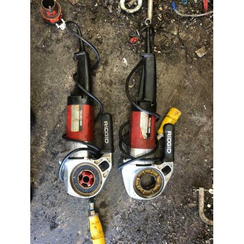 Ridgid 600 110v pipe threader