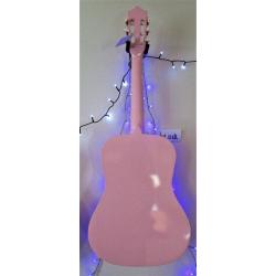 A nice clean-tidy Acoustic Nylon String 3/4 Size guitar. Herald HL3PK Model. New Strings fitted