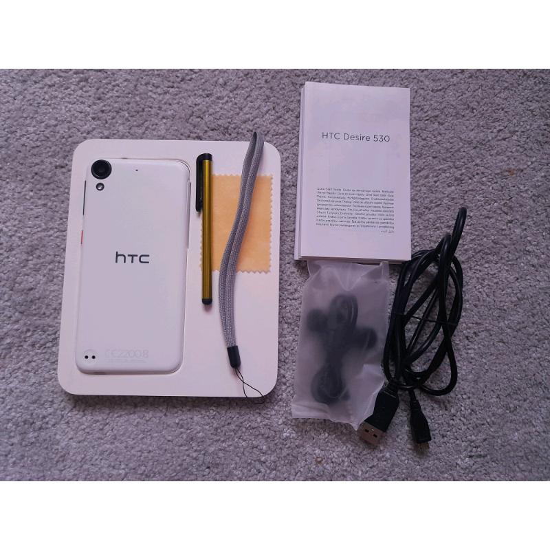 HTC Desire 530 White 16gb - Comes with box