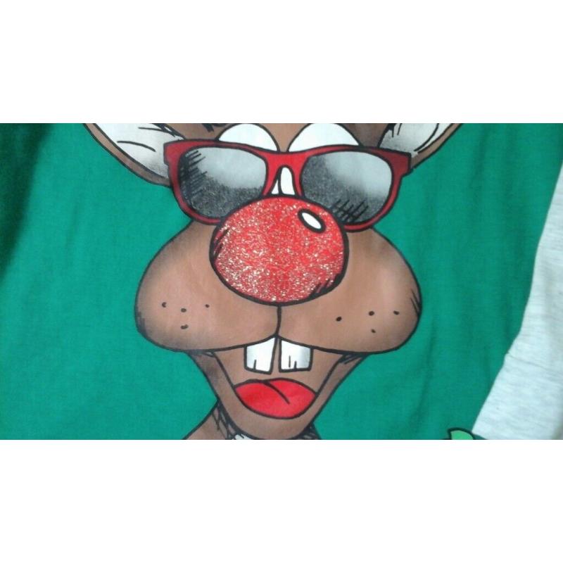 Kids reindeer top aged 7-8