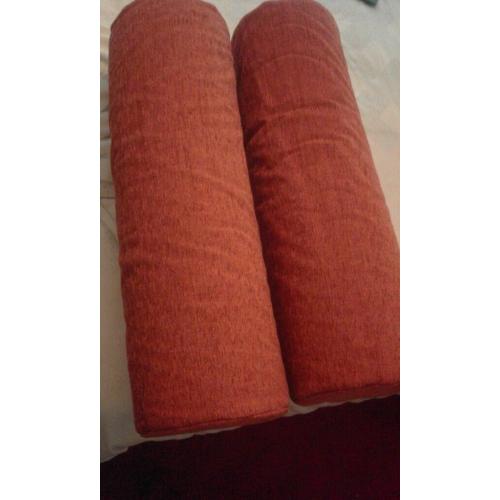 Bolster cushions - EXTREMELY large - pair