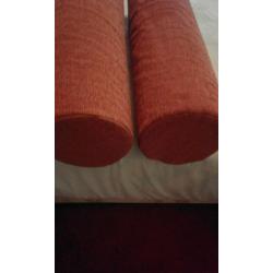 Bolster cushions - EXTREMELY large - pair