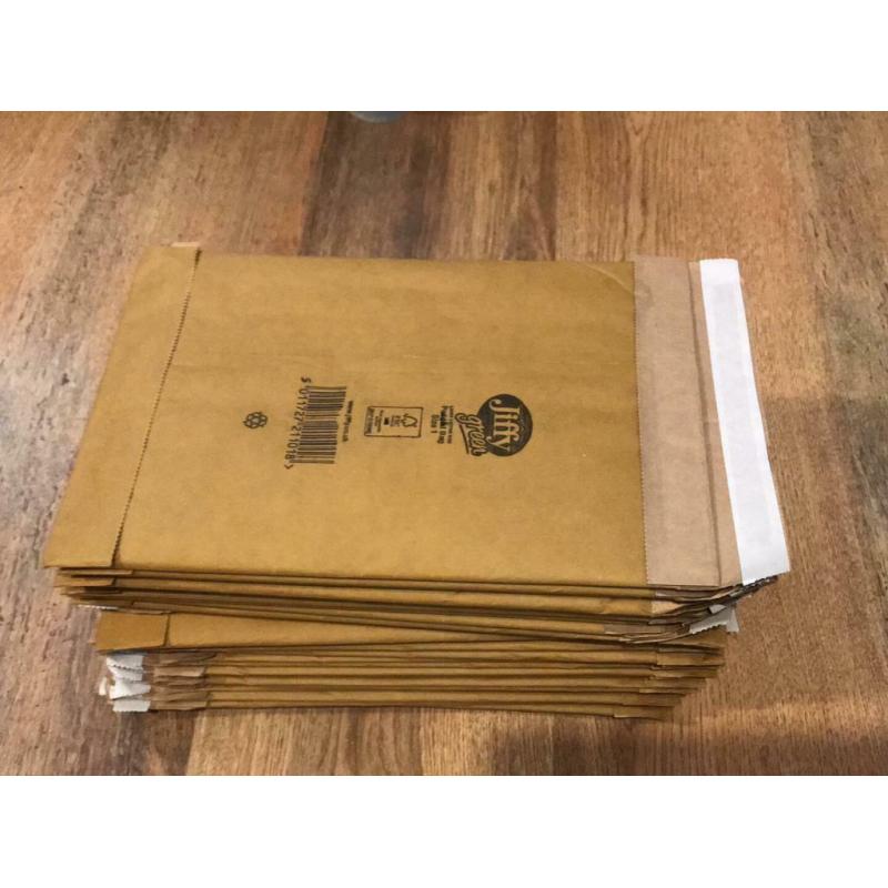 Jiffy Bags WTH Kraft Outer and Recycled Paper Cushioning Size 165/280mm